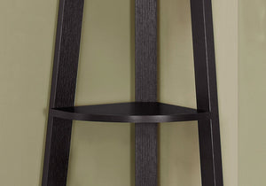 5 Tier Bookshelf, Bookcase, Etagere, Corner, For Office, Contemporary & Modern