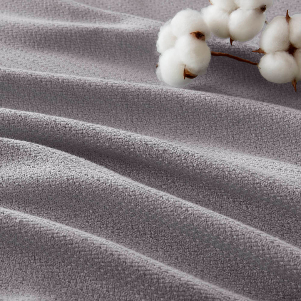 Liquid Cotton - King Blanket - Gray