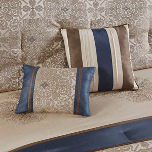 Delaney - Queen 24 Piece Room In A Bag - Navy
