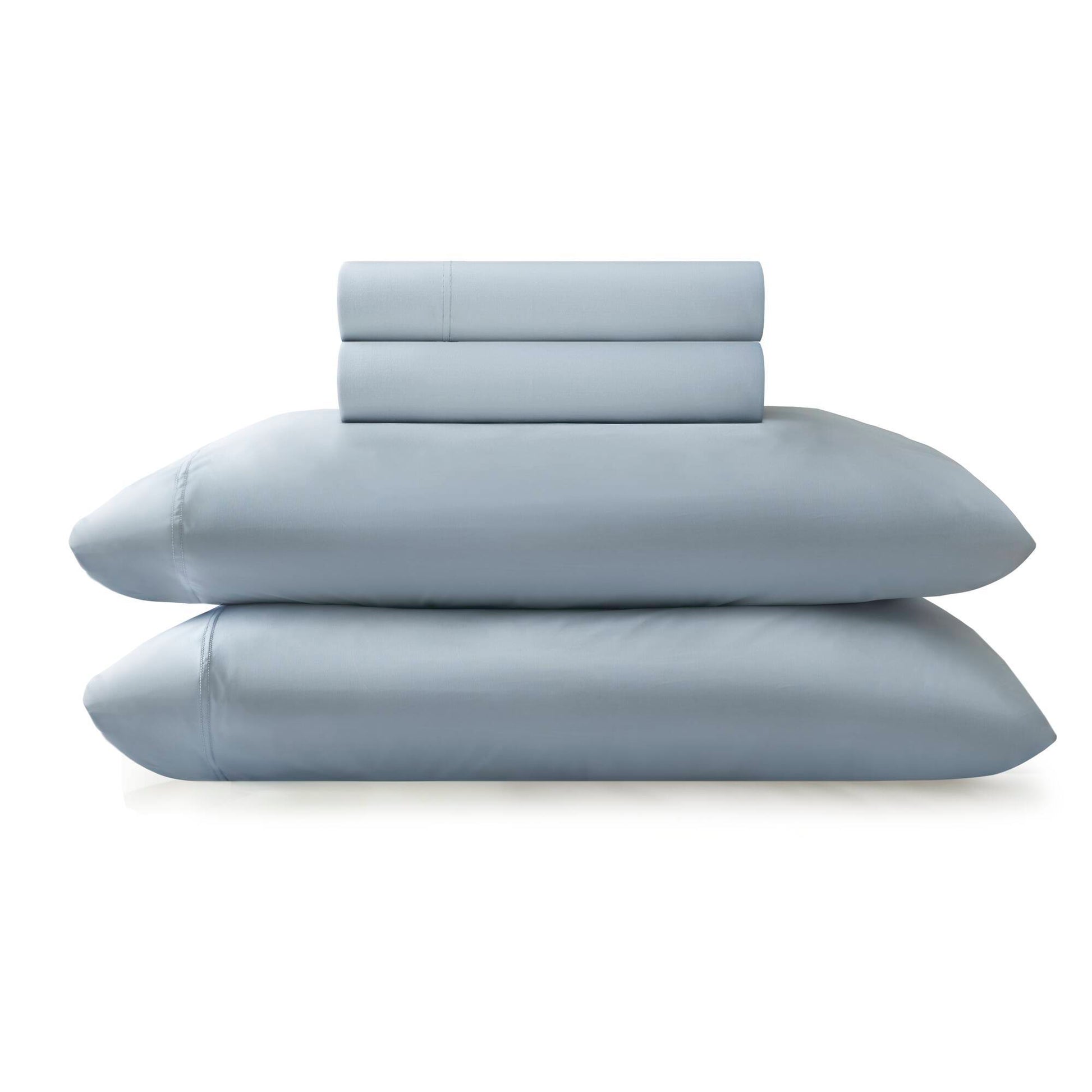 Cooling - King Stretch Jersey Sheet Set - Blue