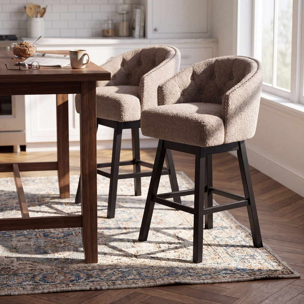 Swivel Bar Stool (Set of 2)