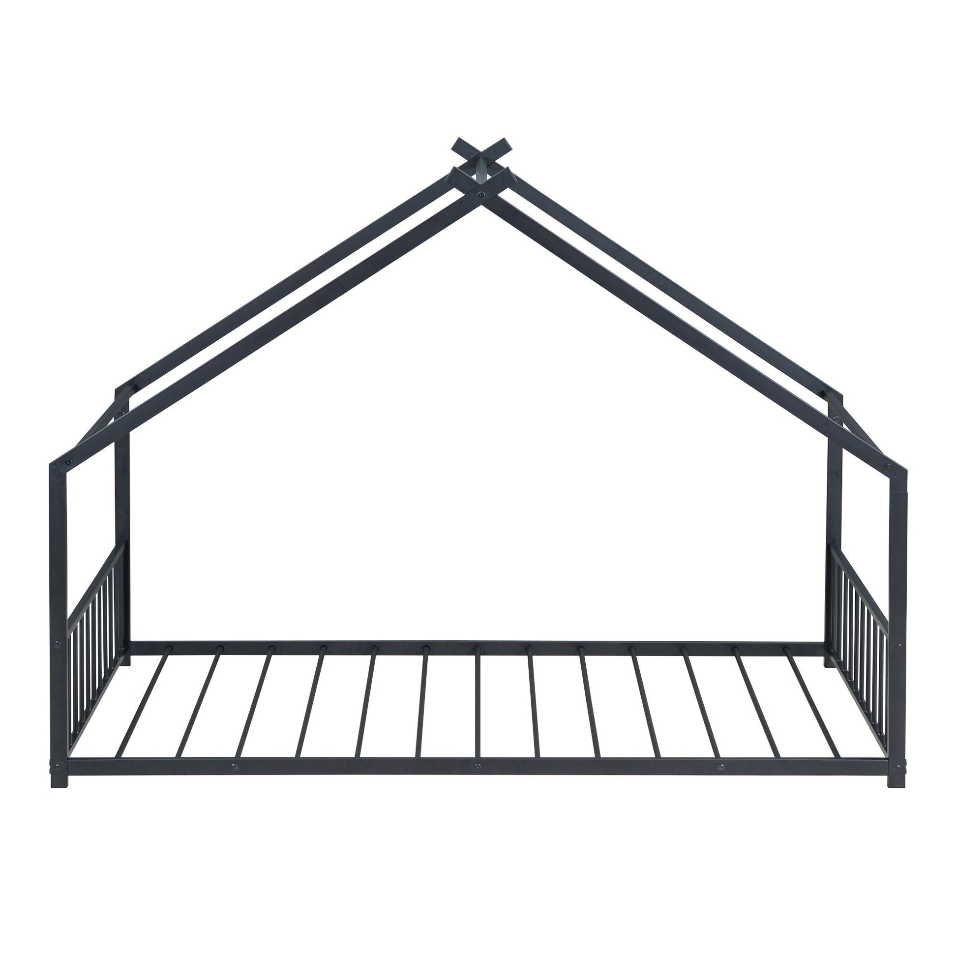 Metal House Bed