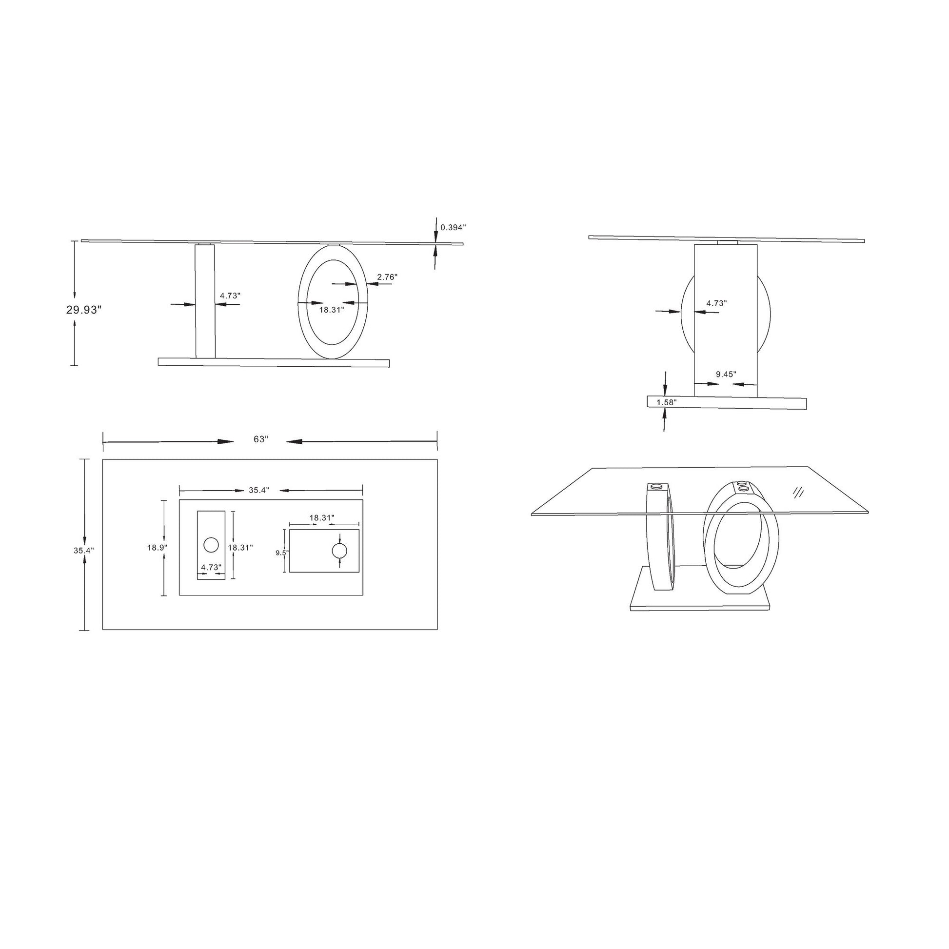 Royce - Dining Table Ecom
