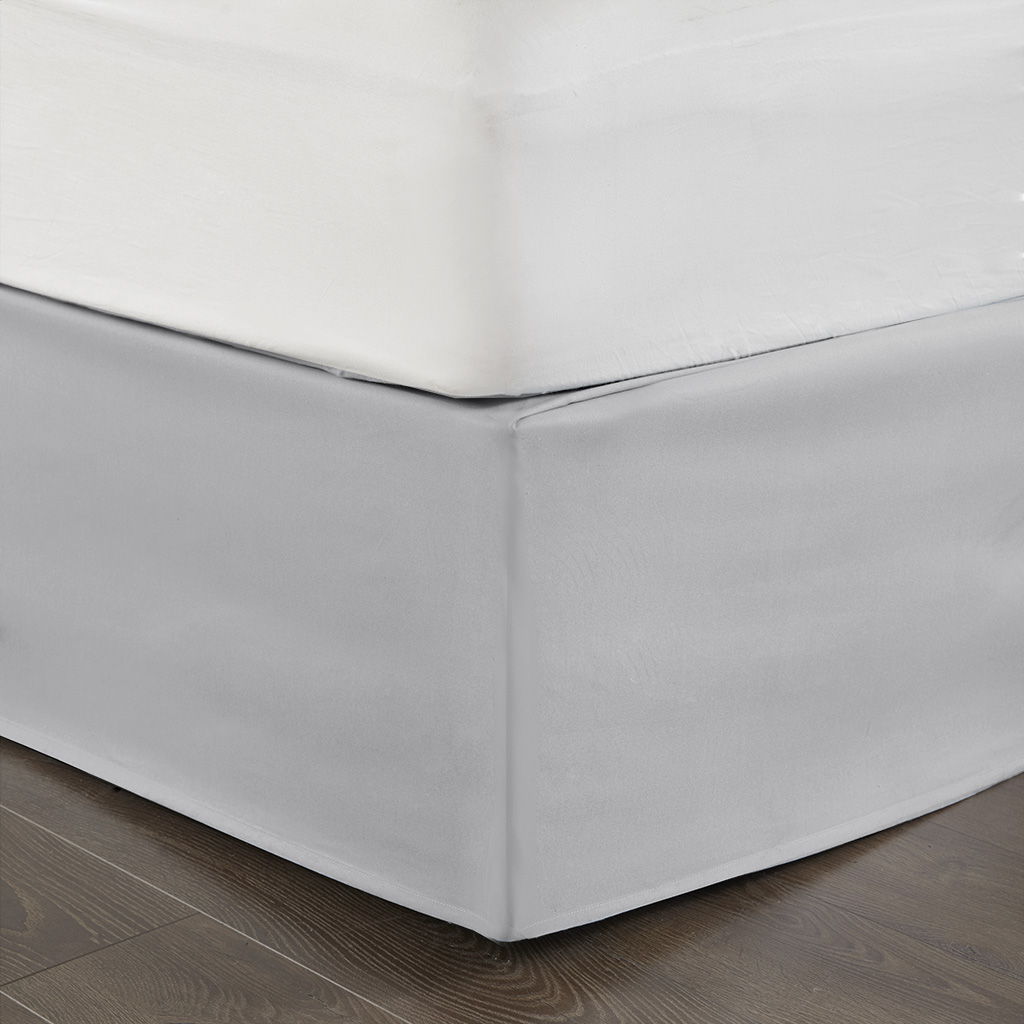 Simple Fit - Wrap Around Adjustable Bedskirt - Gray