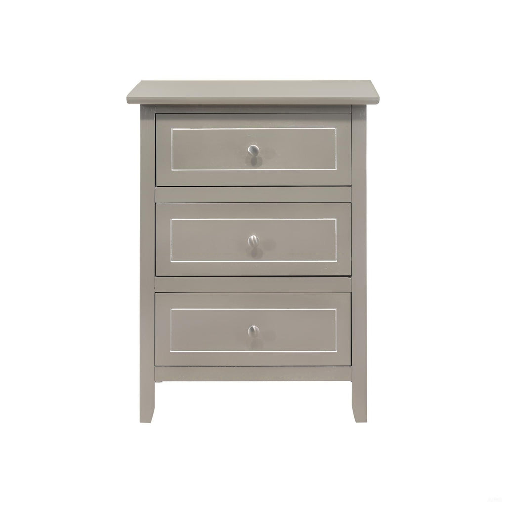Dove Tailed Drawers 3 Drawer Nightstand