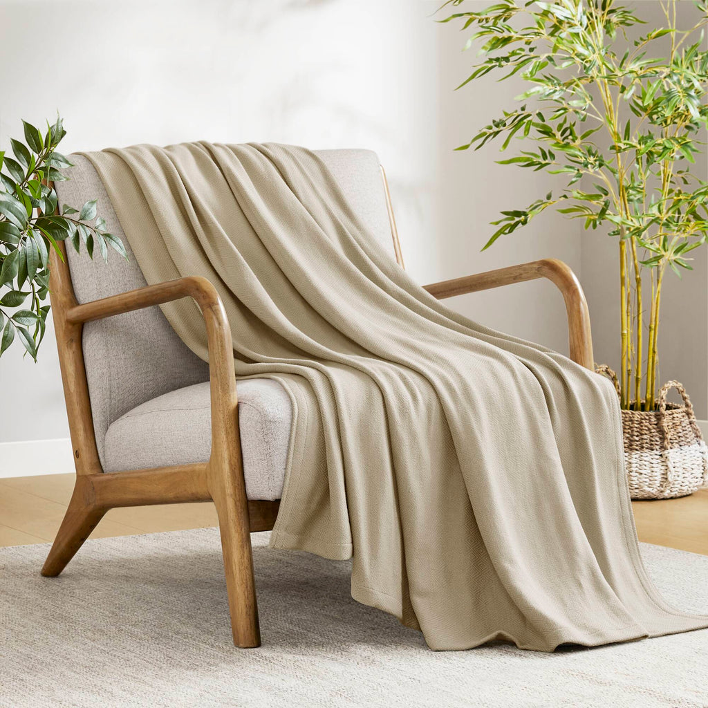 Bamboo Cotton - Full/Queen Rayon From Blanket - Khaki