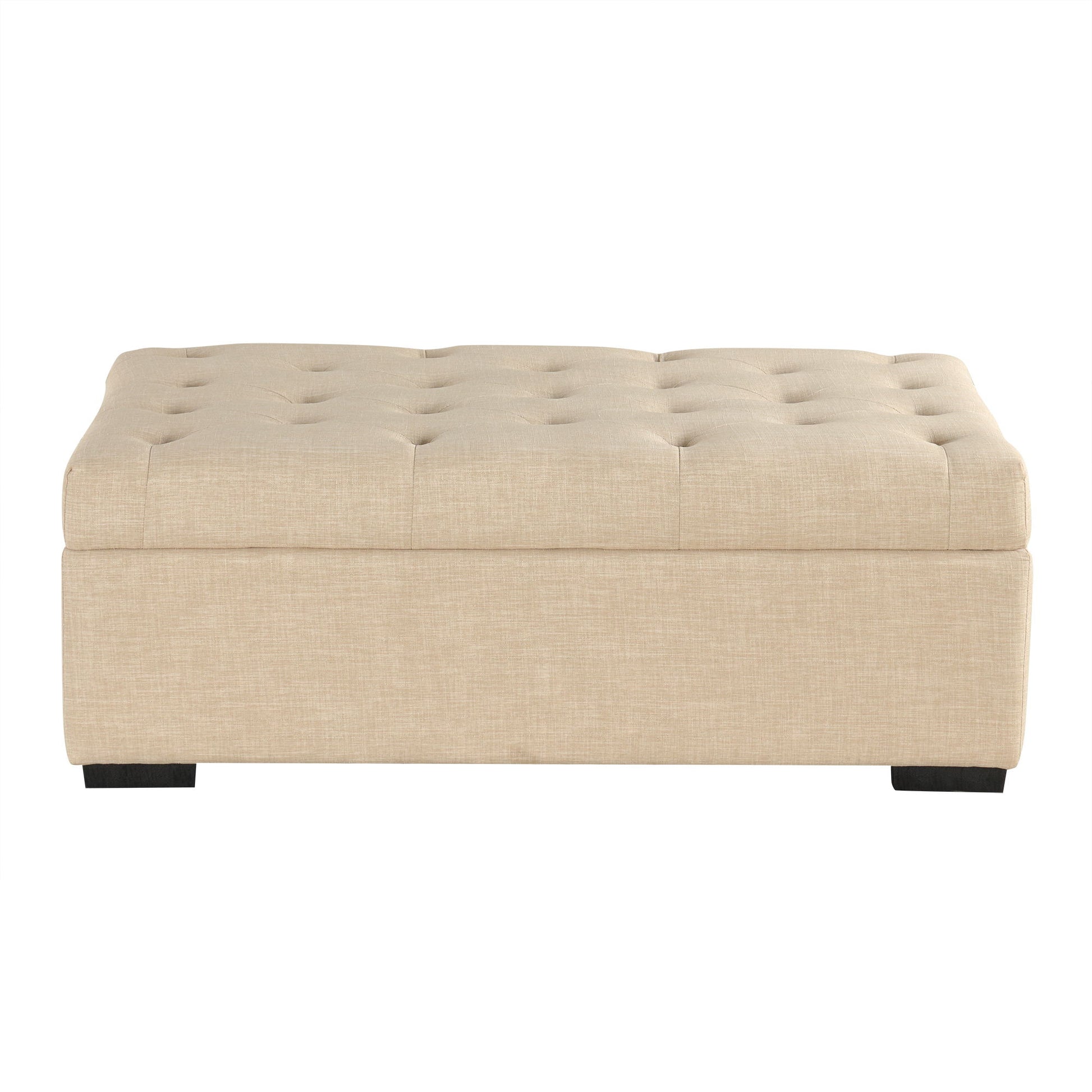 Convertible Folding Sofa Bed Ottoman With Memory Mattress And Tufted Design