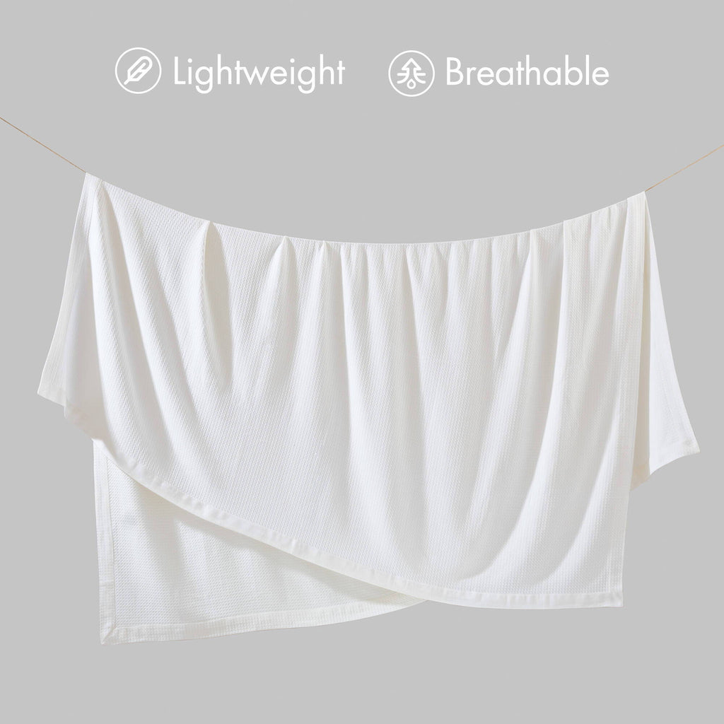 Egyptian Cotton - Full Blanket - White