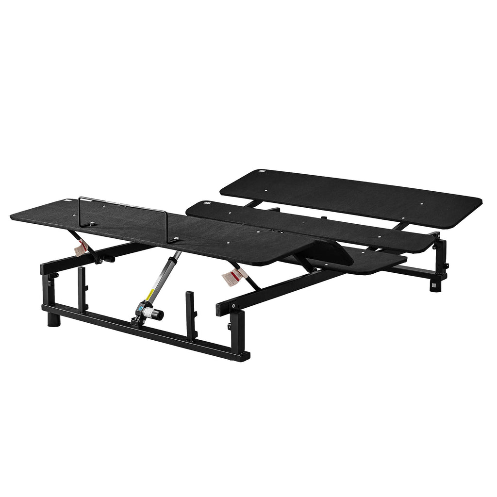 Adjustable Bed Base Frame With Head And Foot Incline And Wireless Remote