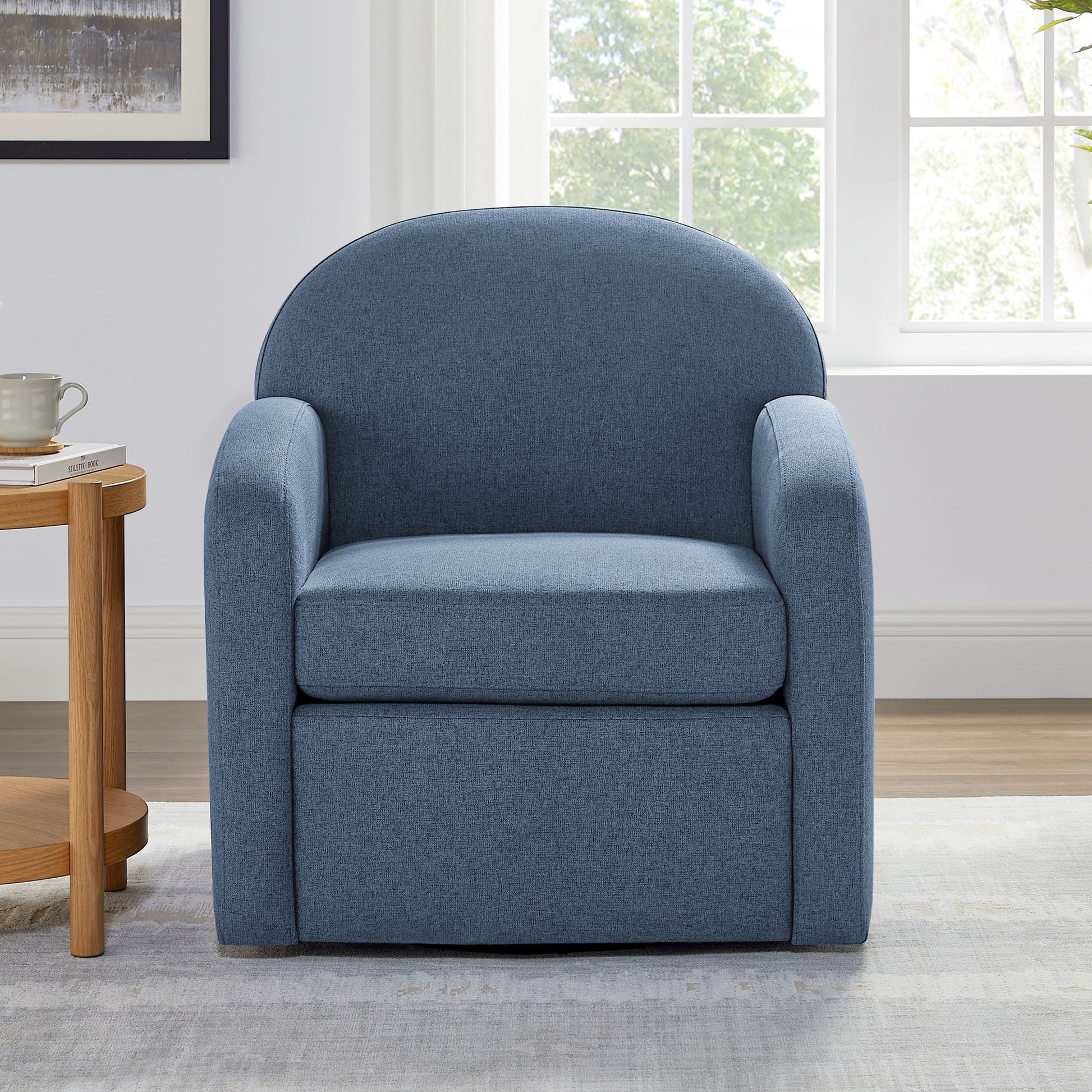 Eddie - Modern Swivel Chair With 360 Degree Functionality