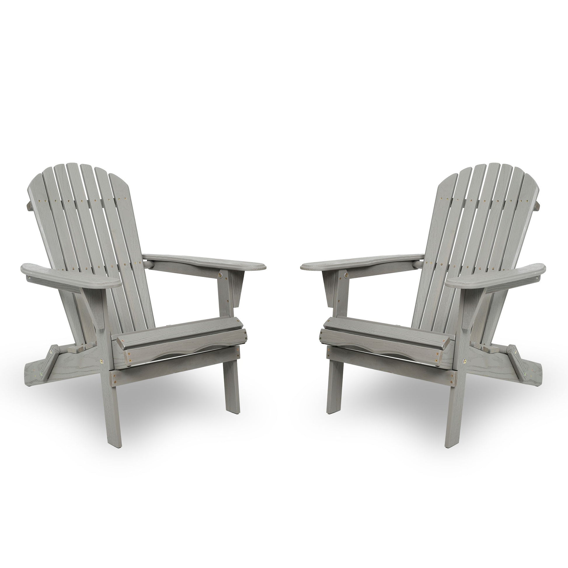 Lounge Patio Chair For Garden Outdoor Wooden Folding Adirondack Chair (Set of 2) Solid Cedar Wood Lounge Patio Chair For Garden