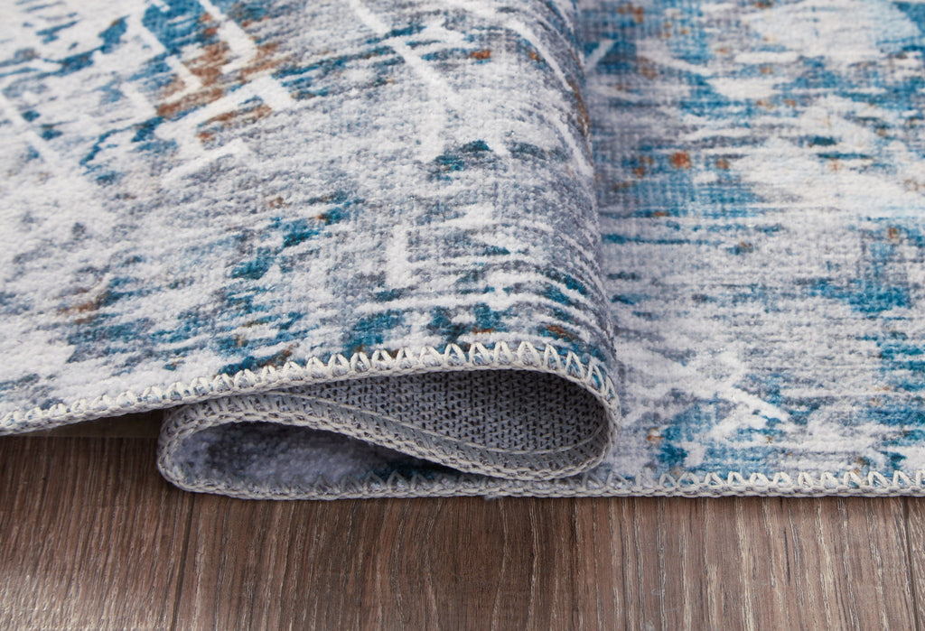 Garyard - 5' x 7' Rug - Blue Multi