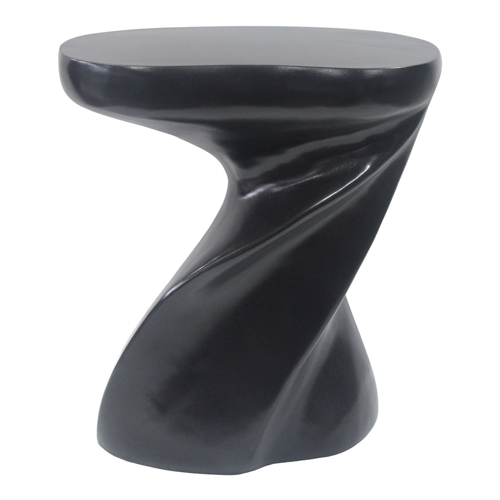 Twisted Sculptural Side Table Indoor / Outdoor