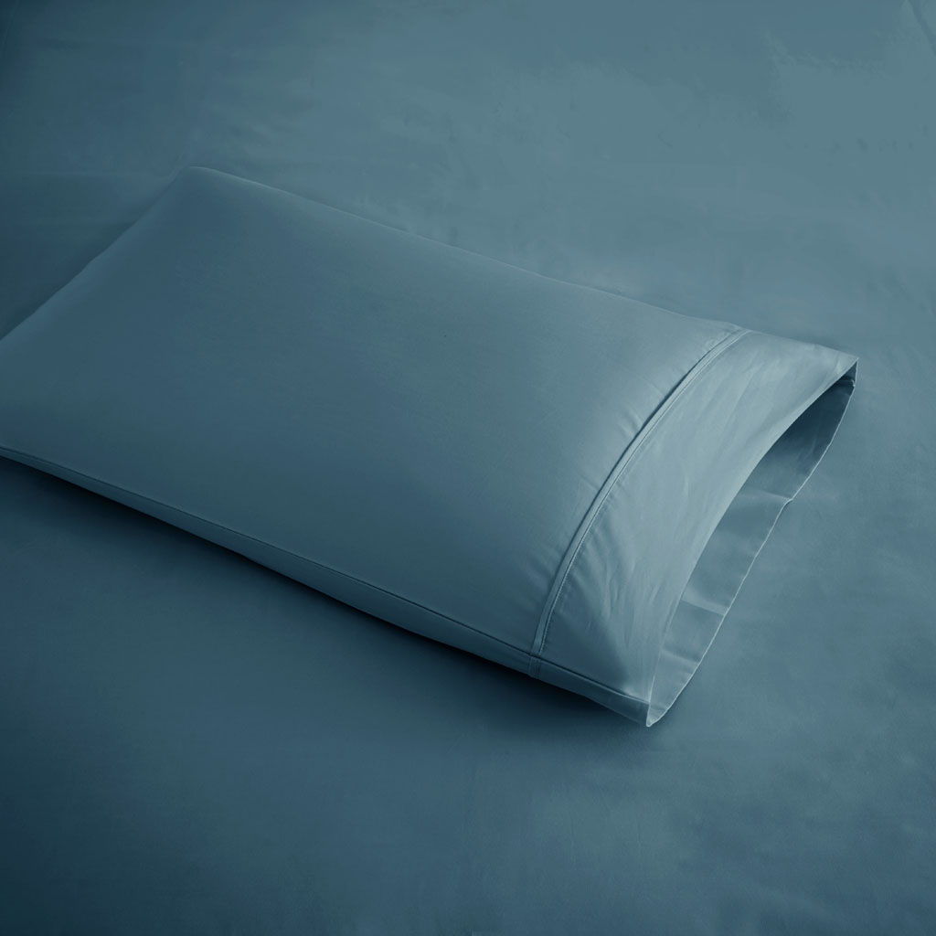 600 Thread Count - Cooling Cotton Blend 4 Piece Full Sheet Set - Teal