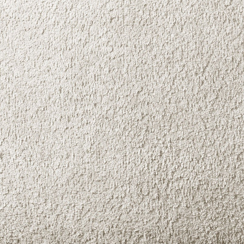 Upholstered 360 Degree Swivel Chair - Cream