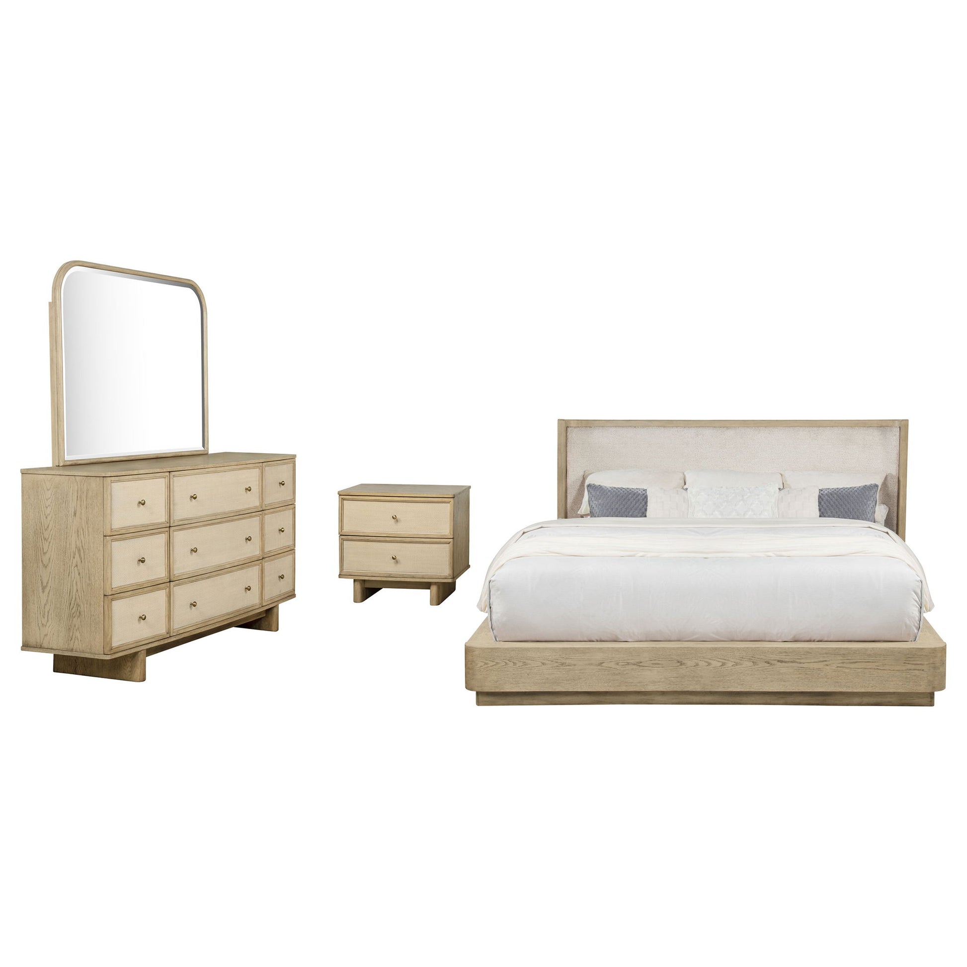Kimpton - Bedroom Set With Upholstered Headboard