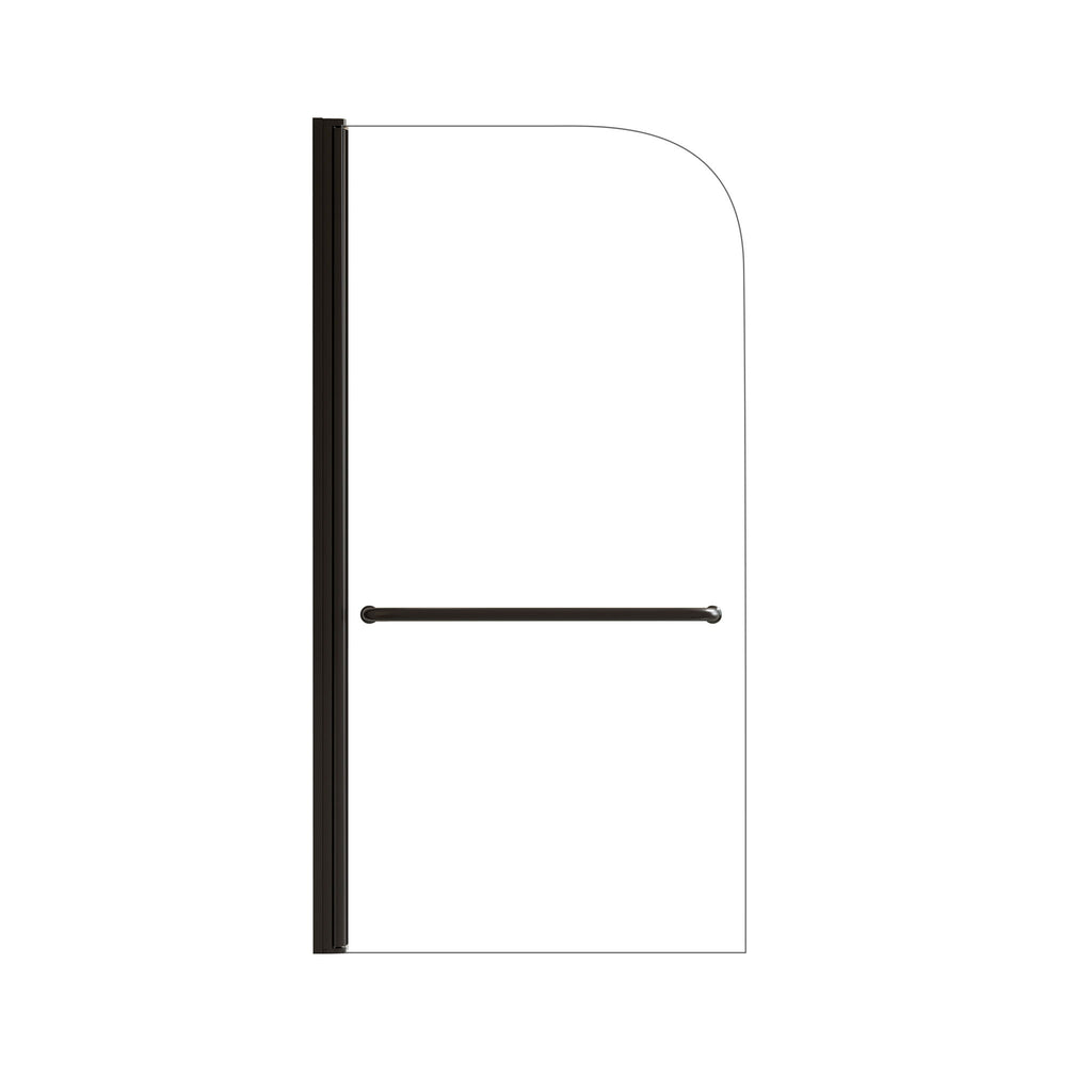 Bathtub Shower Door With 6mm Tempered Glass