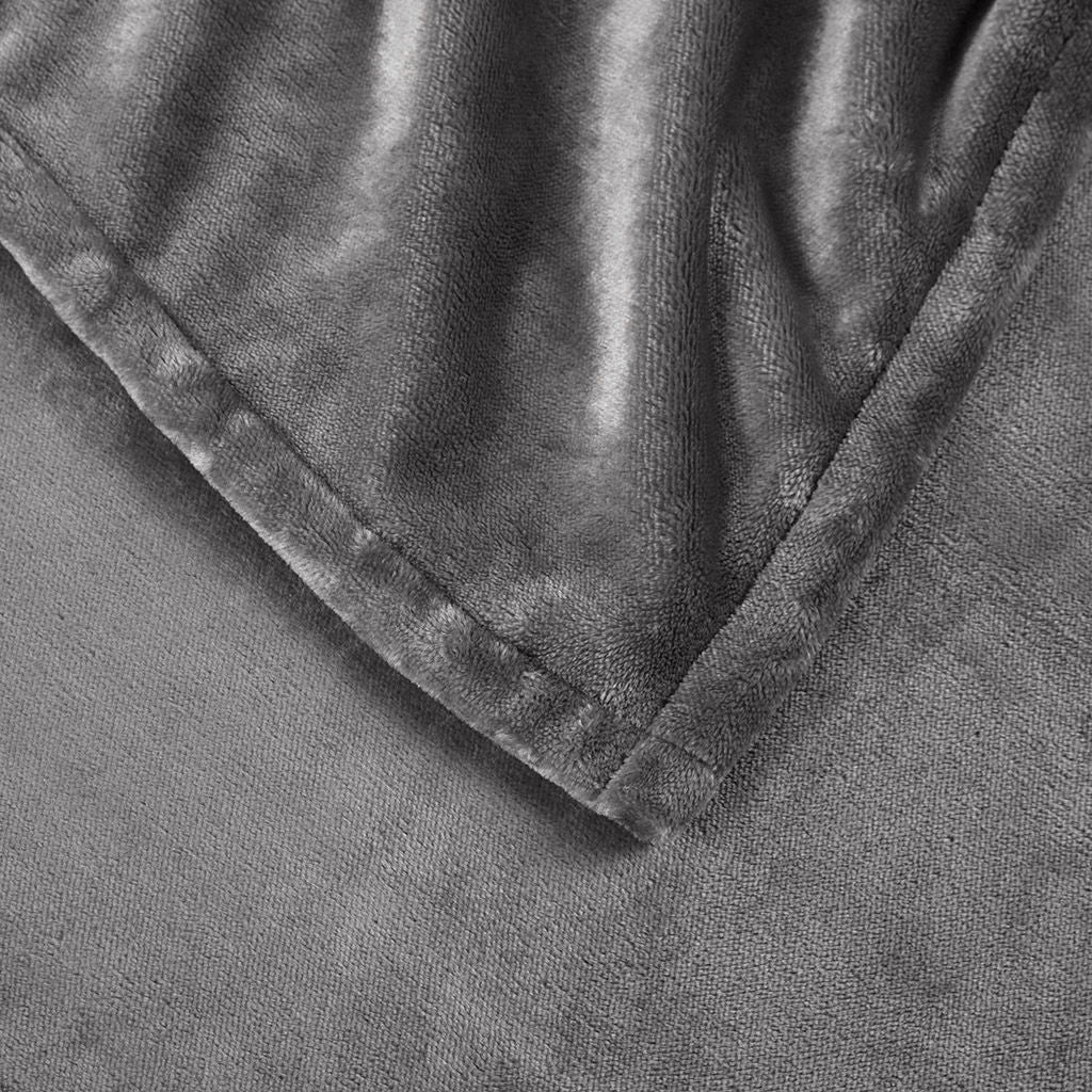Queen Heated Blanket - Dark Gray