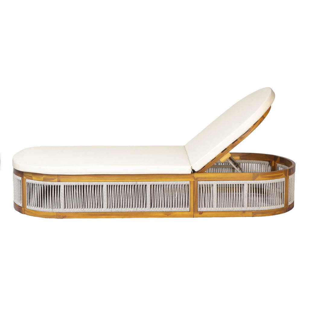 Chaise Lounge Set With 3 Position Adjustable