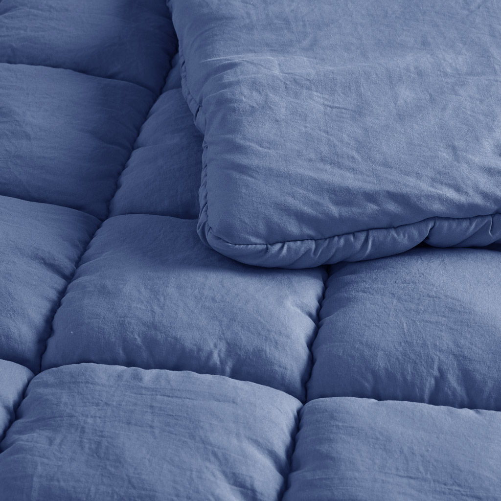 Dream Puff - Down Alternative Comforter Set - Blue