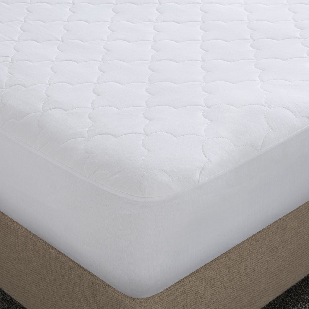 All Natural - King Quilted Mattress - White