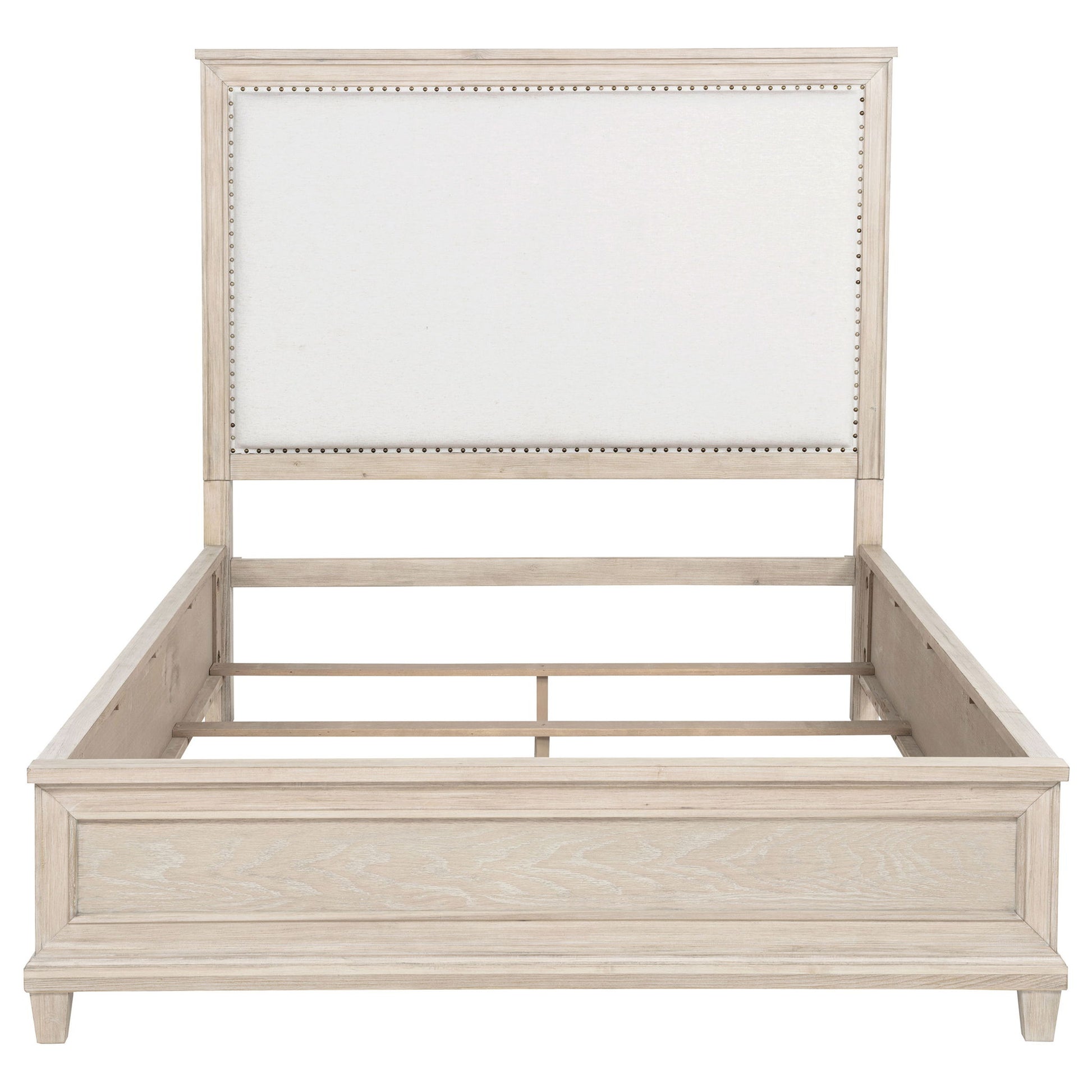 Wedner - Queen Panel Bed - Oak