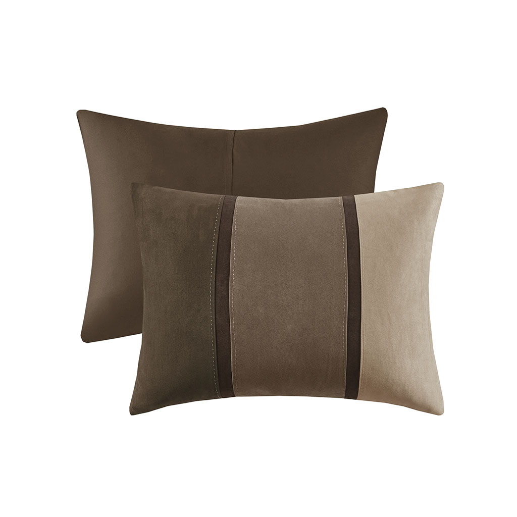 Palisades - King 7 Piece Comforter Set - Brown