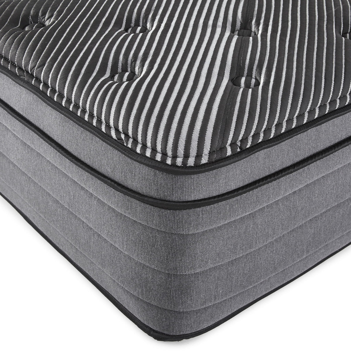 Starrett Black - 15" Euro Top Hybrid Mattress With Cooling Foam And Wrapped Coils