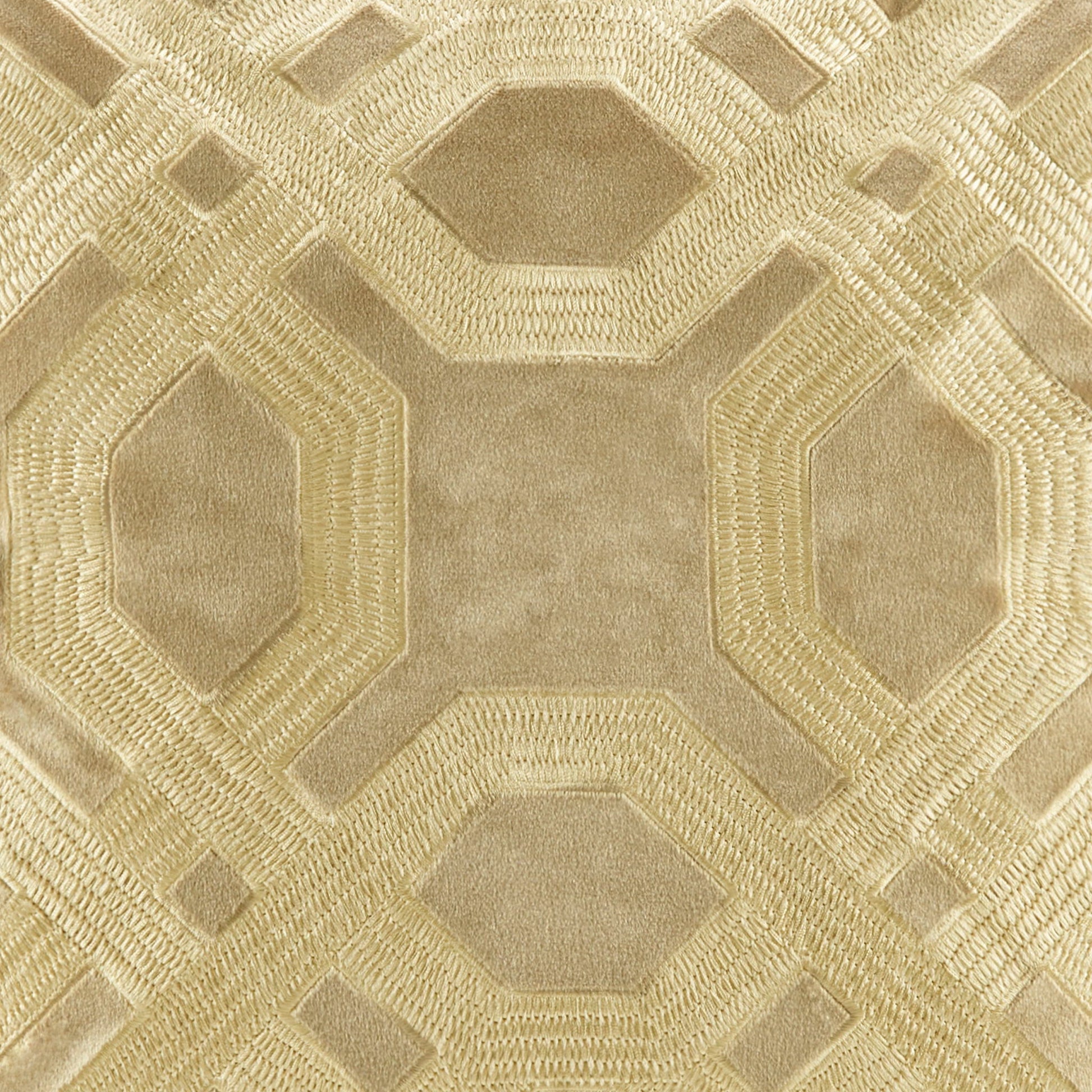 Biron - Square Decor Pillow - Gold