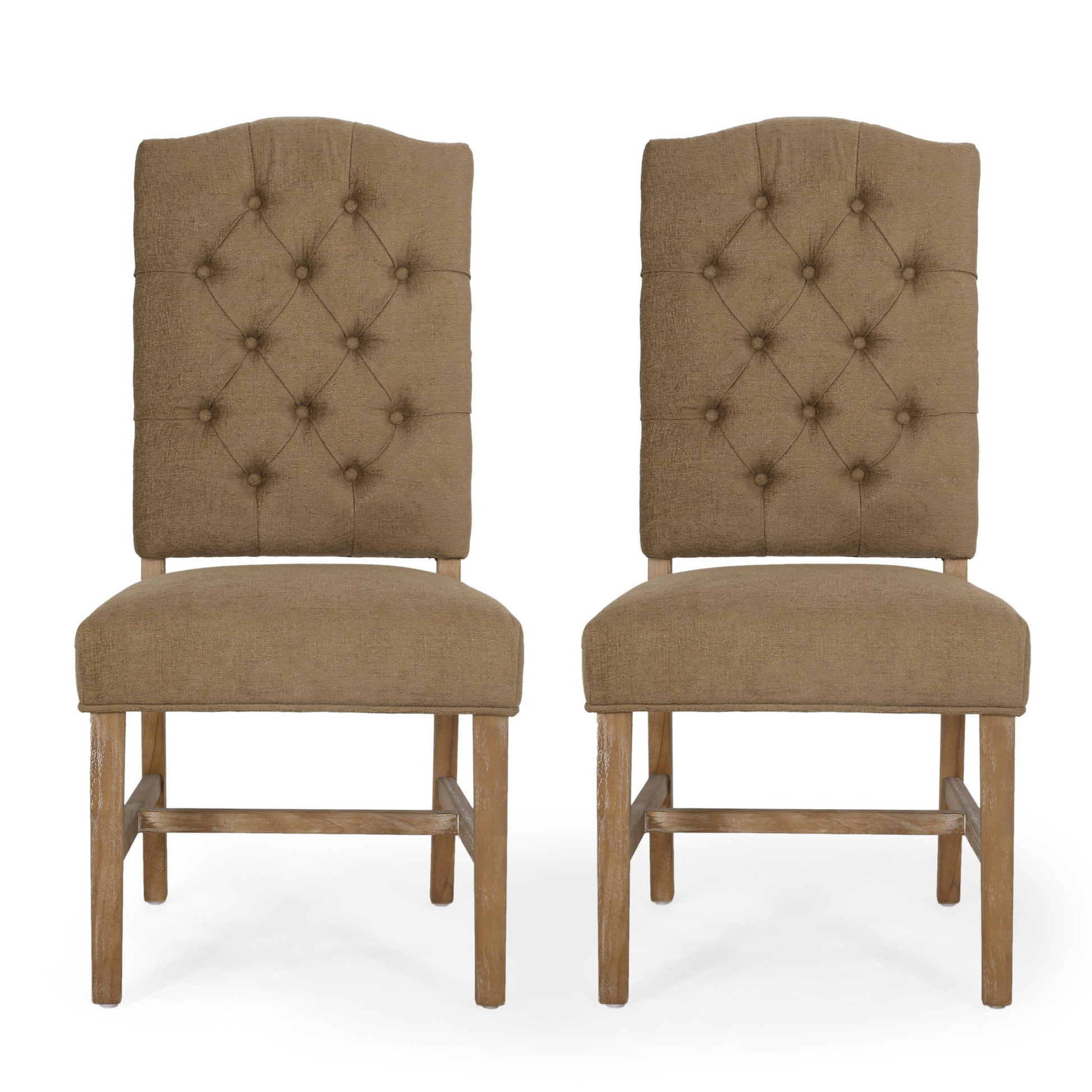 Elegant Dining Chair With Button Tufted Design