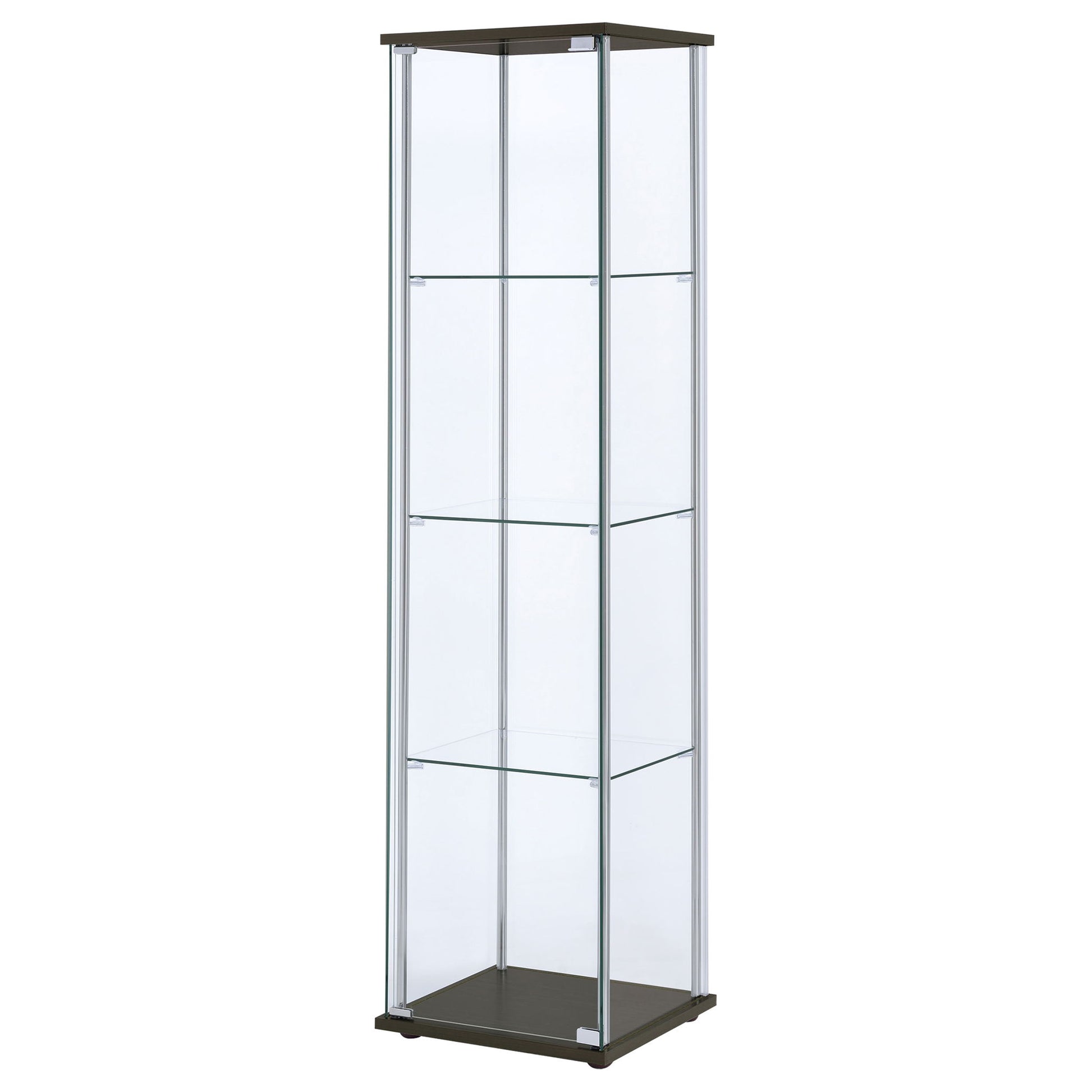Crestwood - 3 Shelf Curio Cabinet