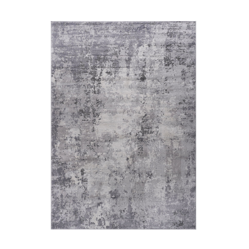 Marfi - 8' X 10' Abstract Area Rug - Light Gray