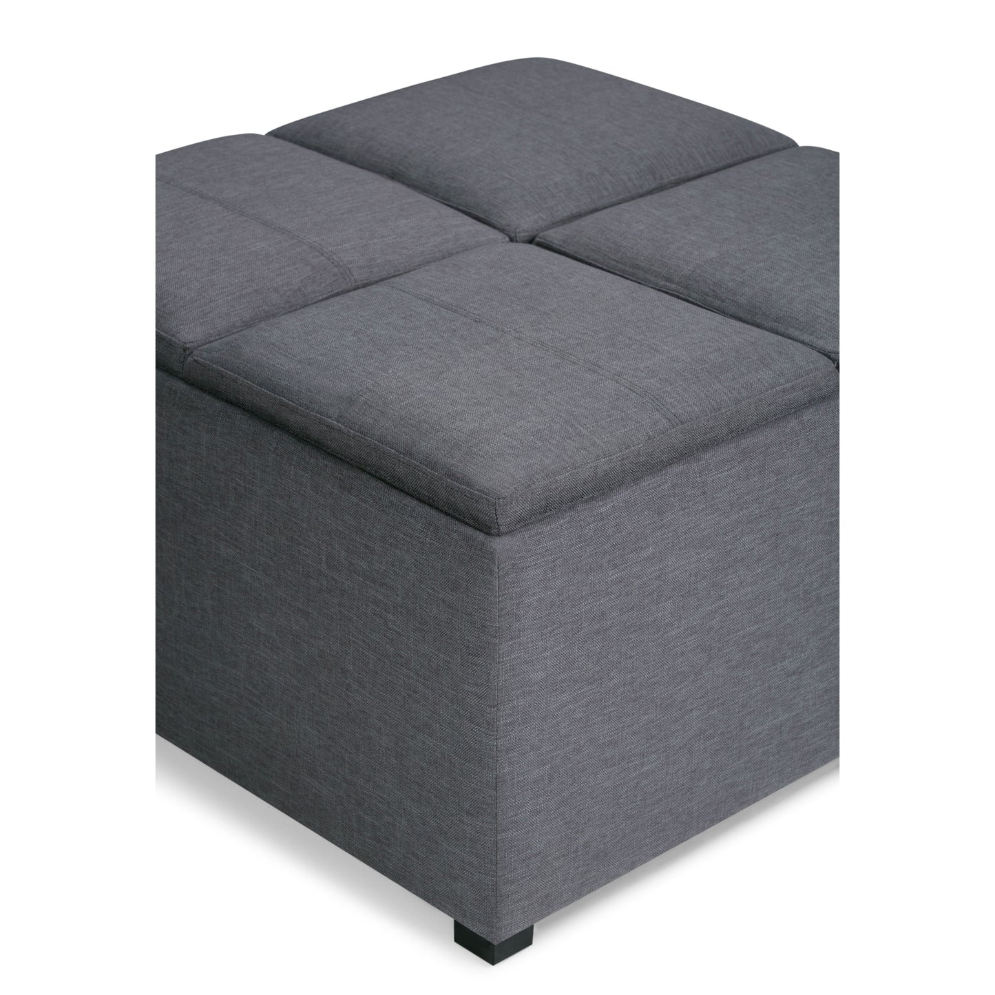 Avalon - Square Coffee Table Storage Ottoman