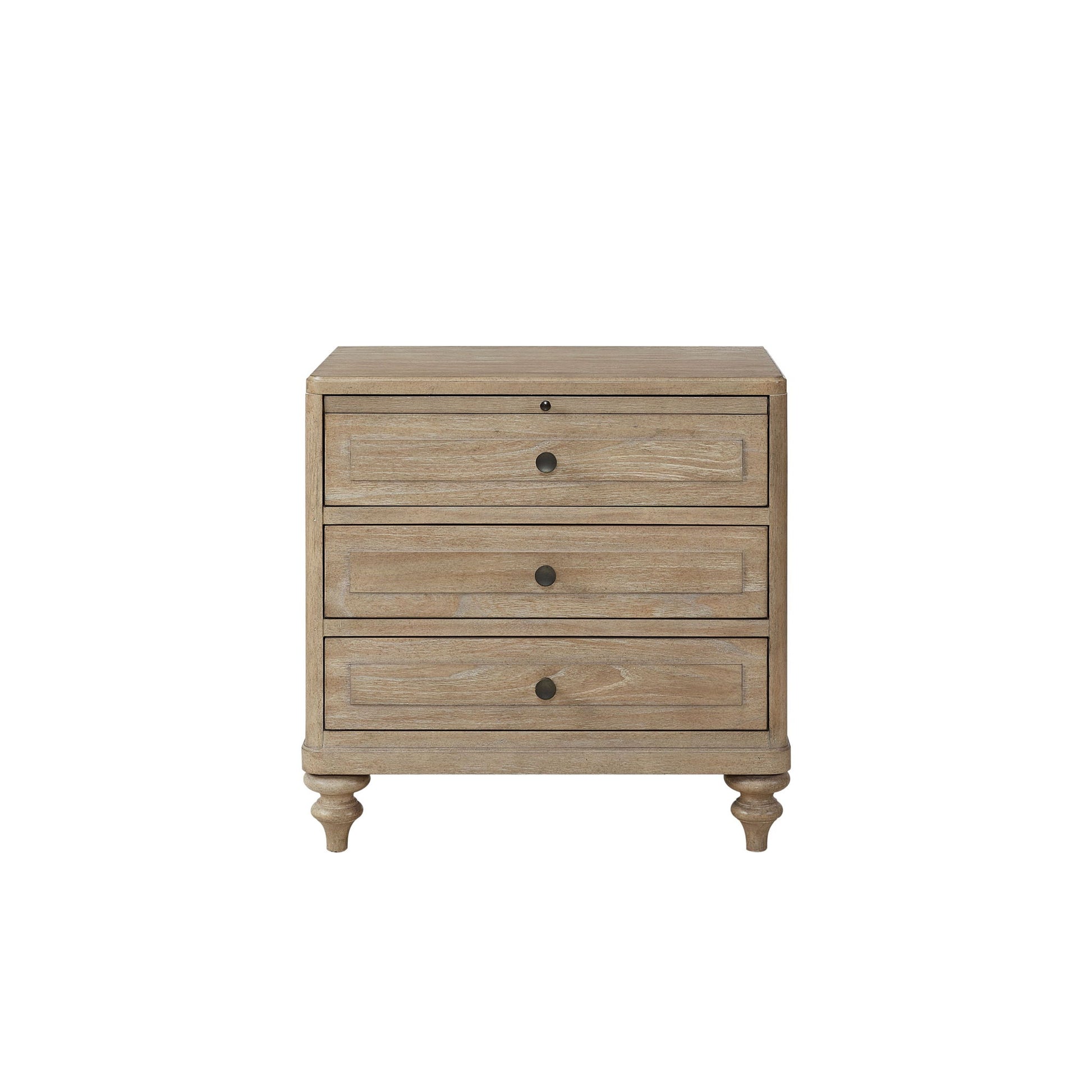 3 Drawer Nightstand - Sand