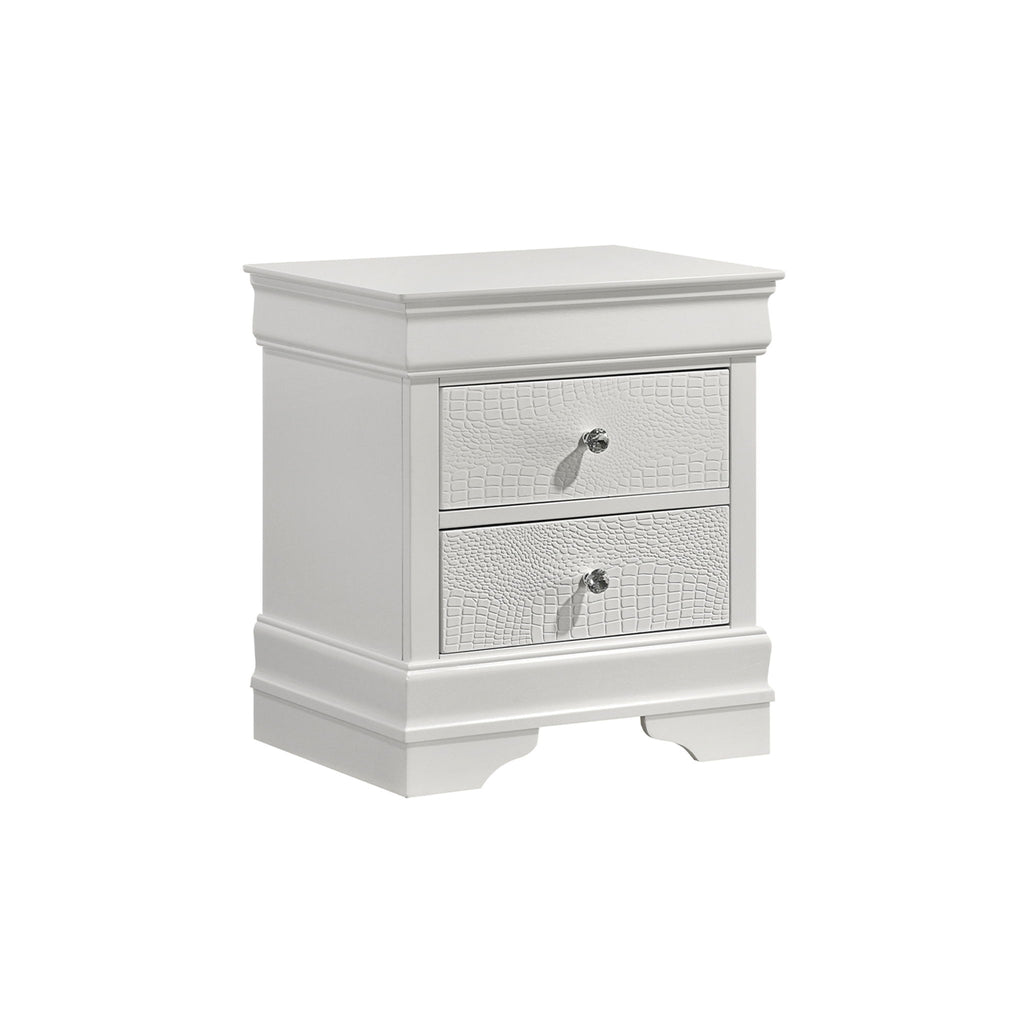 Blaze - 2 Drawer Modern Nightstand