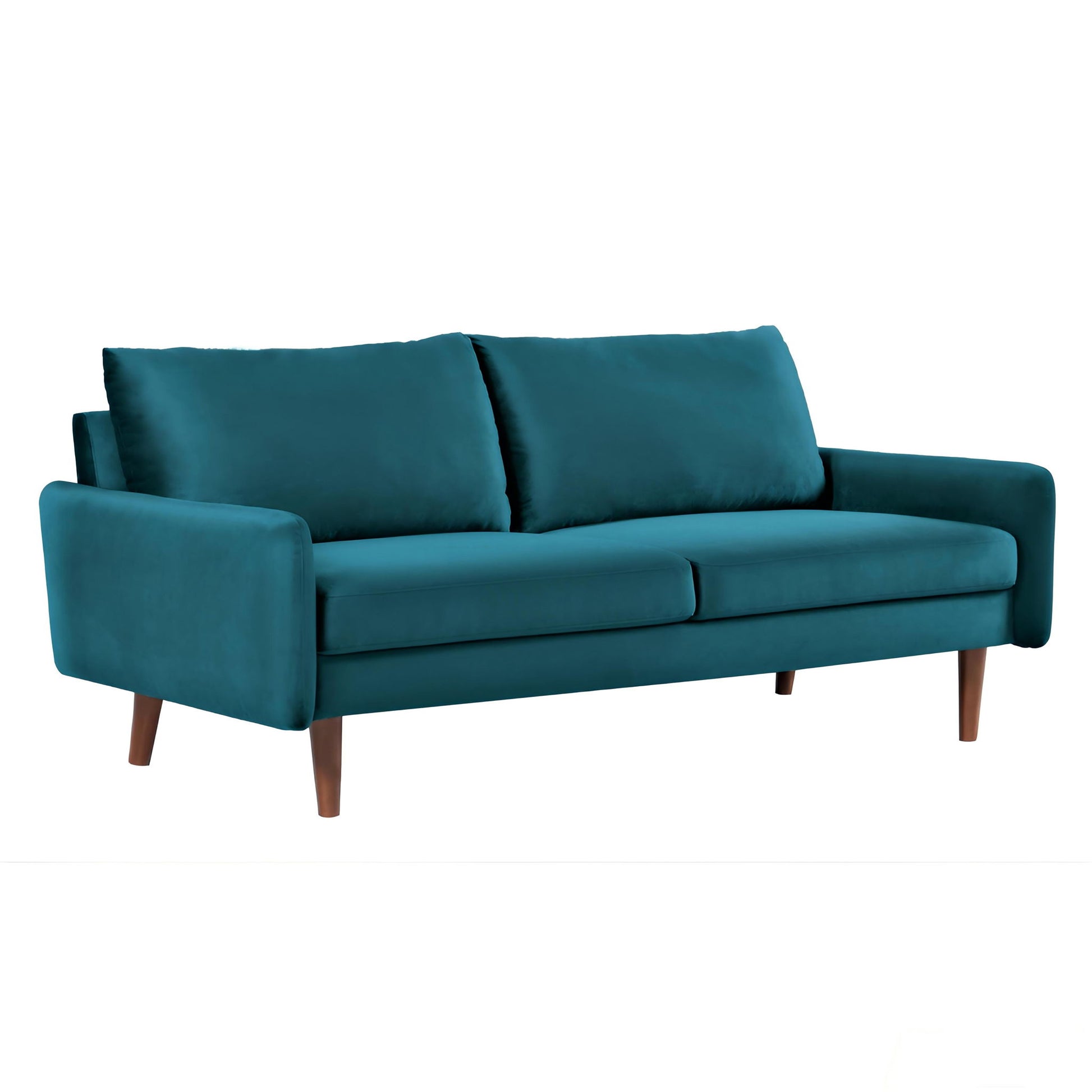 Upholstered Loveseat Sofa, 2 Seater Couch For Living Room Apartment