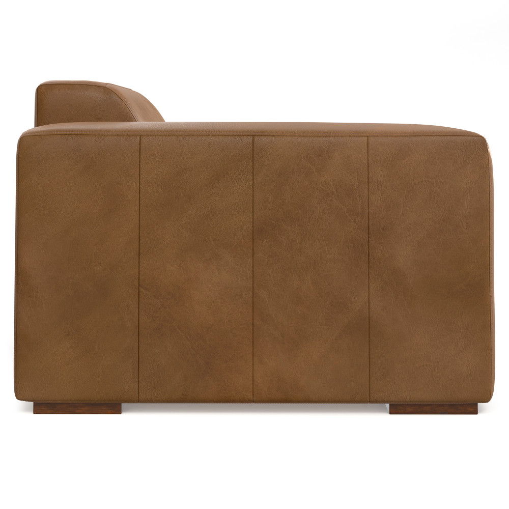 Rex - Left Arm Sofa Module - Brown