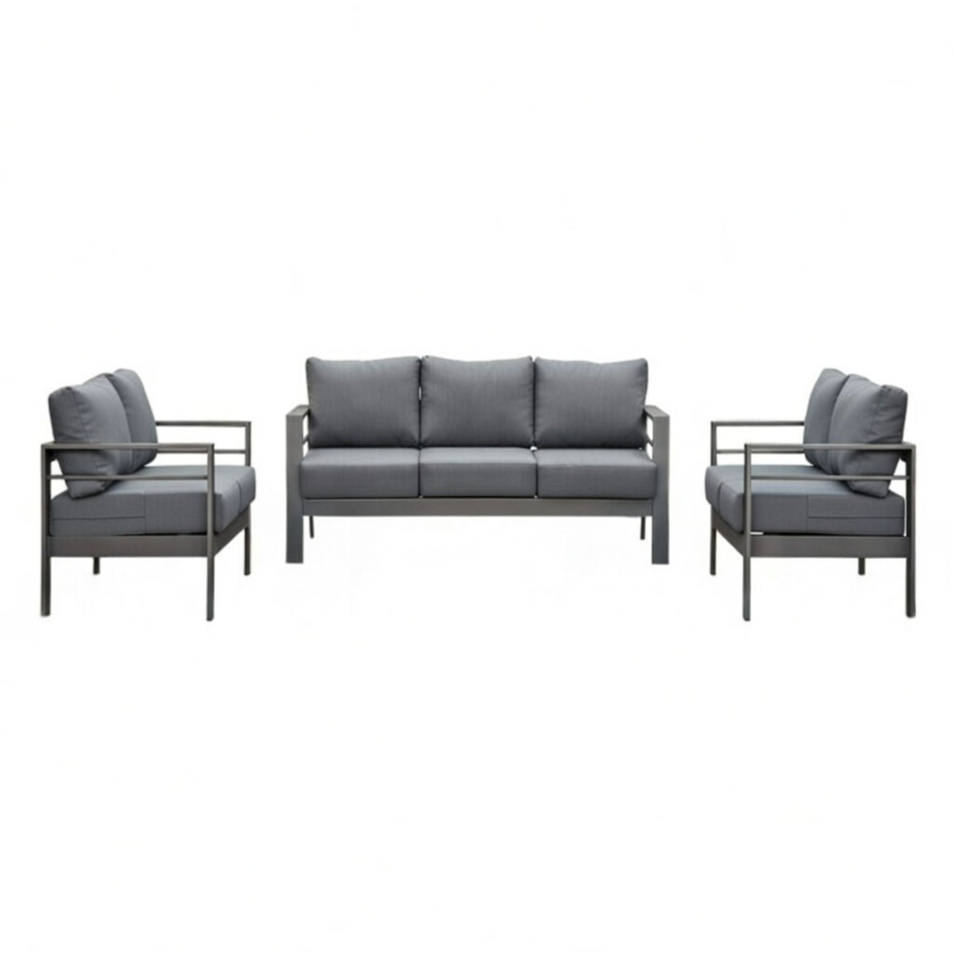 Outdoor Patio Set, All-Weather & Thick Cushions