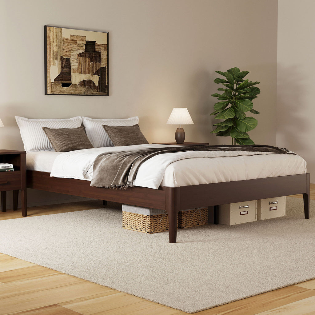 Modern Minimalist Style Platform Bed