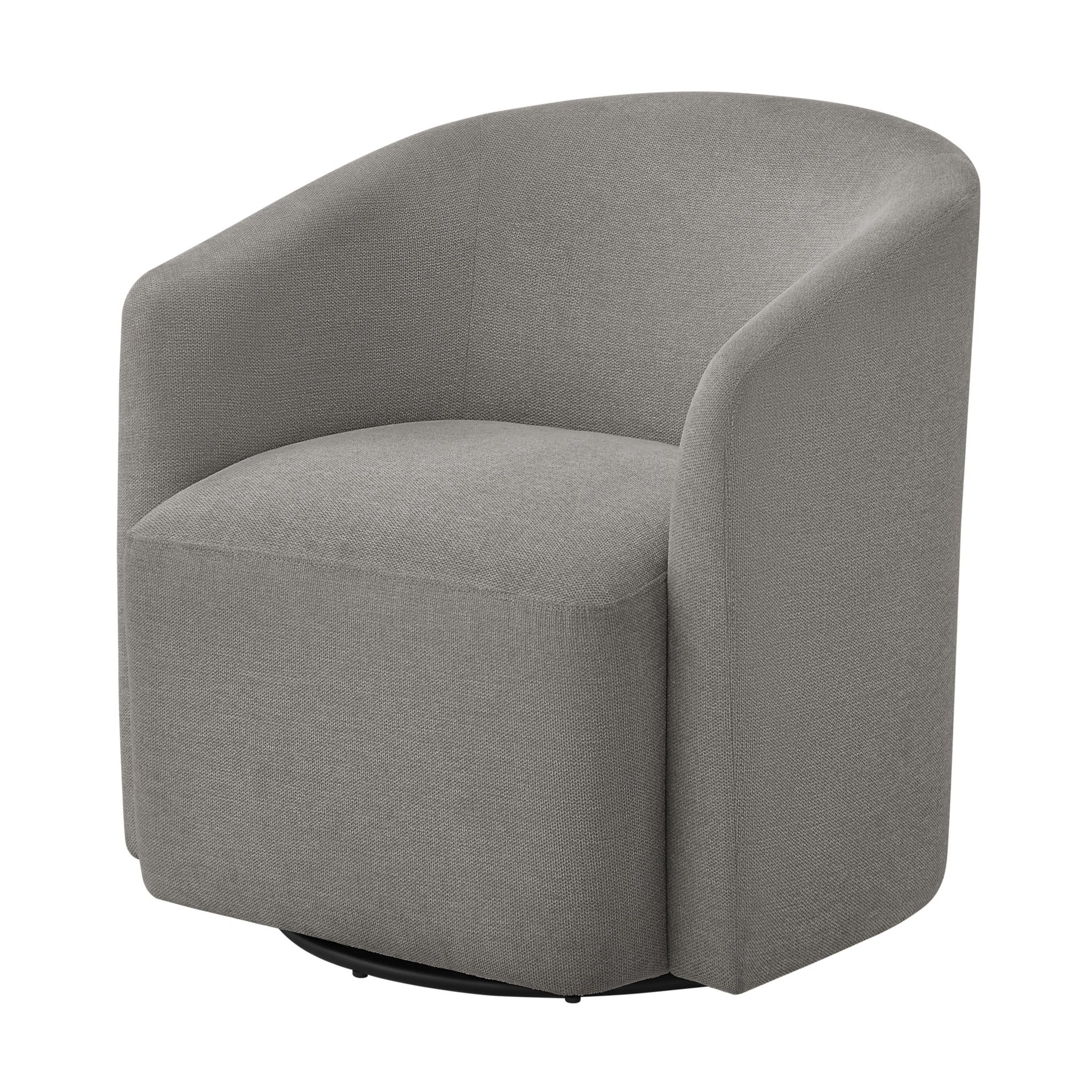 Ardena - Modern Swivel Barrel Chair