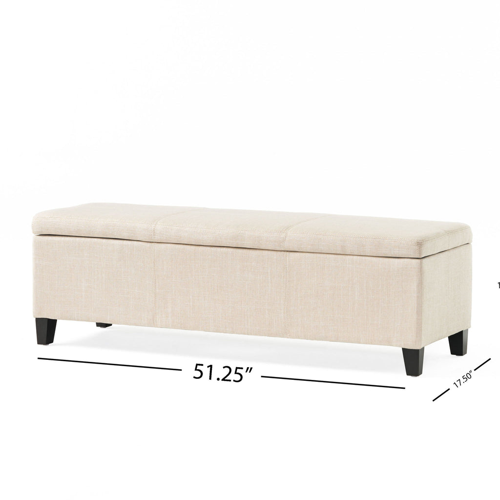 Glouster - Contemporary Storage Ottoman