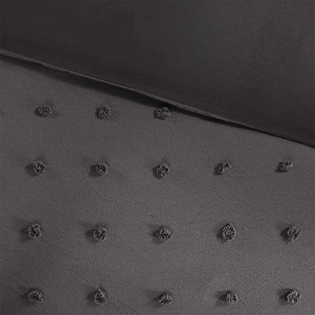 Brooklyn - Comforter Set - Charcoal