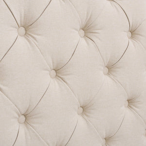 Fontana - Handcrafted Wingback Upholstered Platform Bed Frame