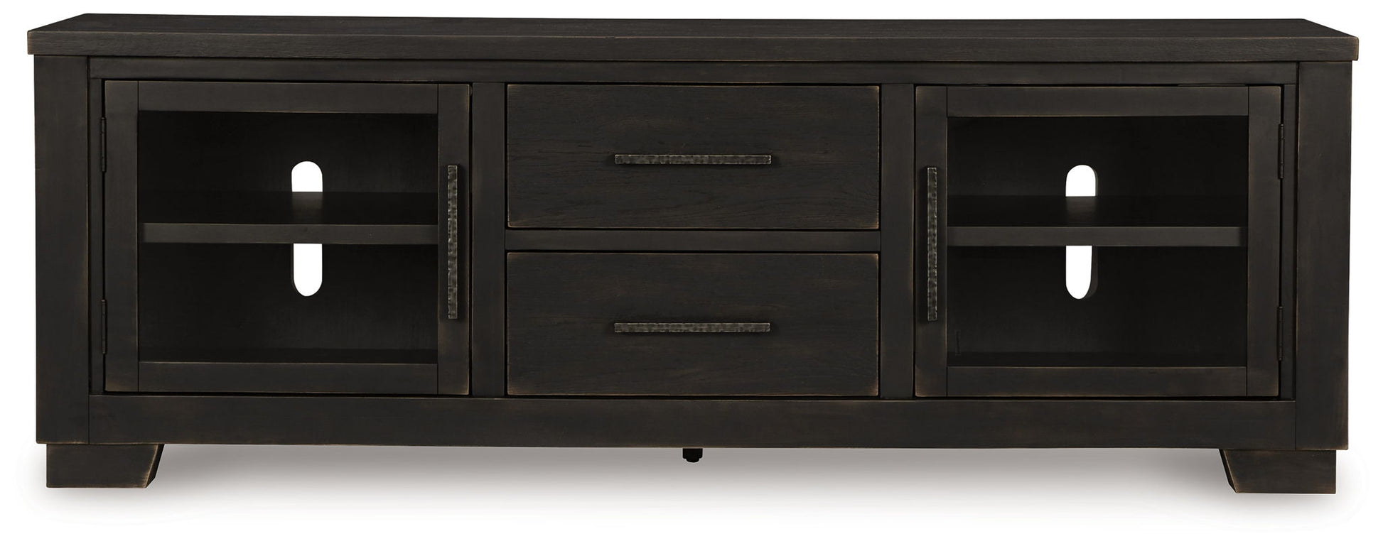 Galliden - Extra Large TV Stand - Black