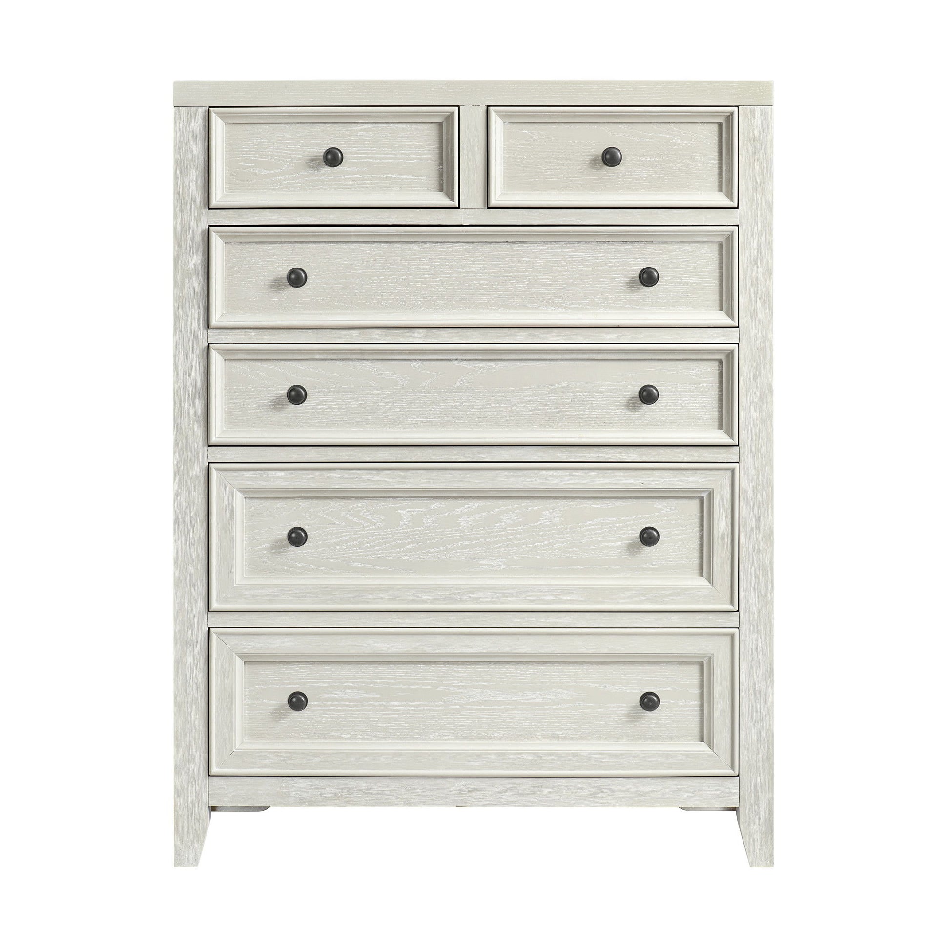 6 Drawer Chest With Knobs And Smooth Slides