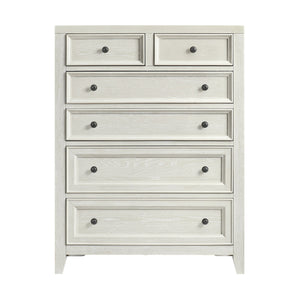 6 Drawer Chest With Knobs And Smooth Slides