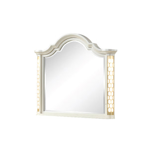 Jasmine - Mirror With Side LED Lightning (Includes Only Mirror) - Beige