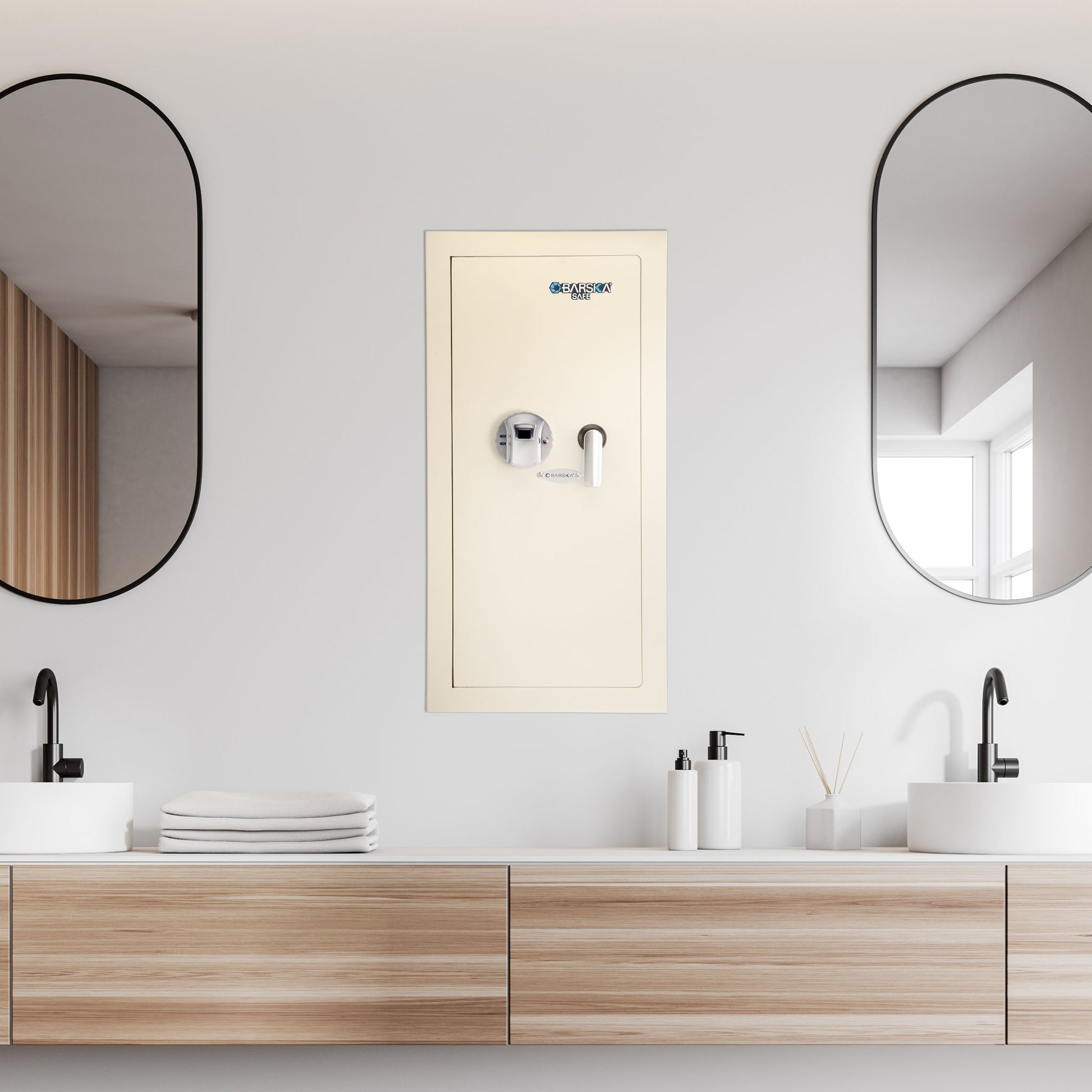 Durable Biometric Wall Safe