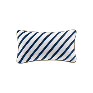 Ashton - King Comforter Set - Neutral / Navy