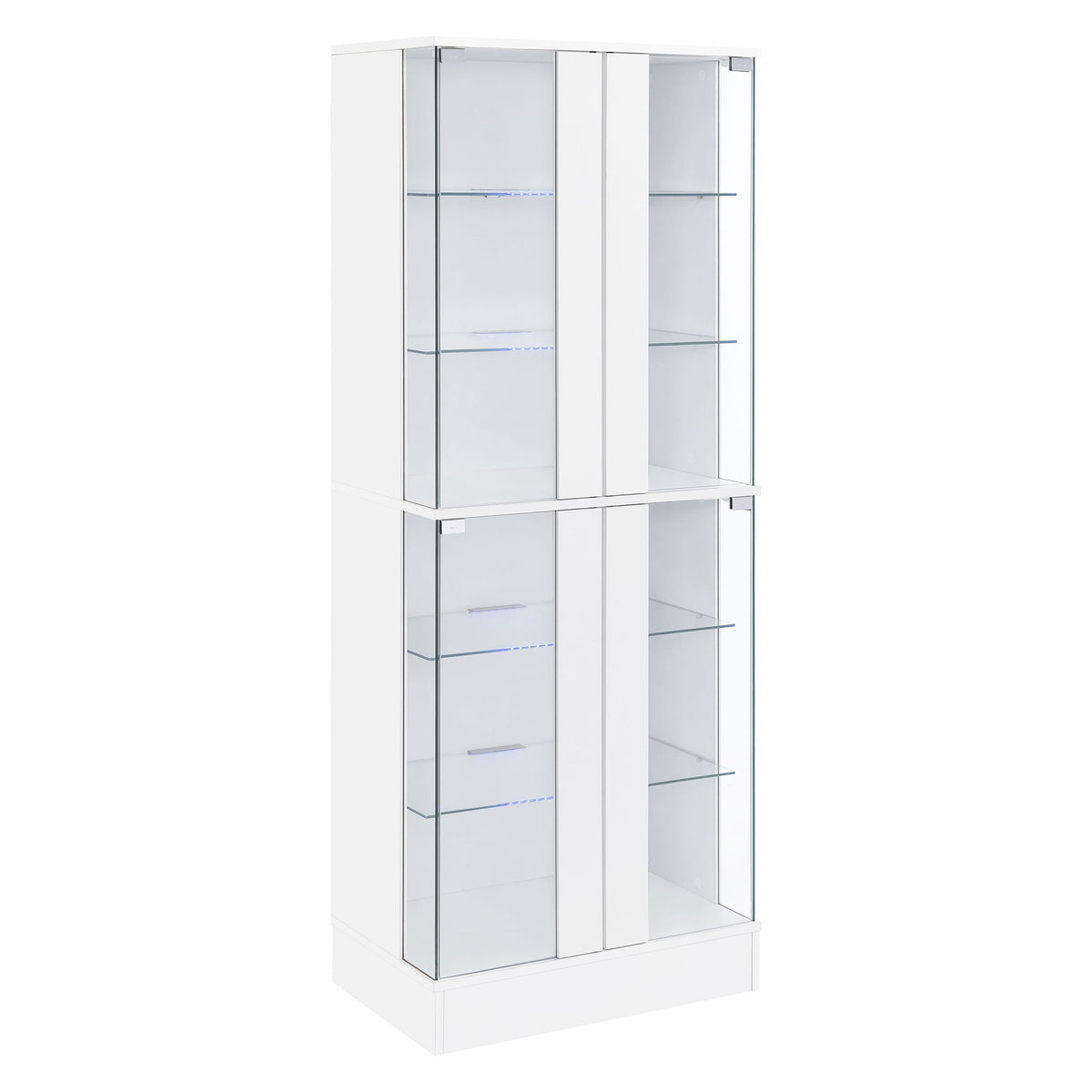 Gilbert - 4 Door LED Curio Display Cabinet